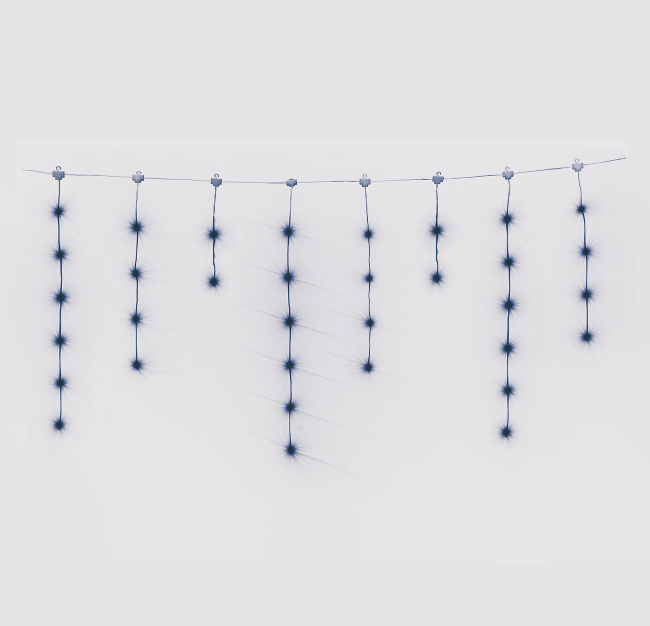 Tarrington House Гирлянда Роса сосульки теплый белый 50Led, 0.6 x 2м
