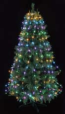 Tarrington House Гирлянда Роса лучи мультиколор 240Led, 2.4м