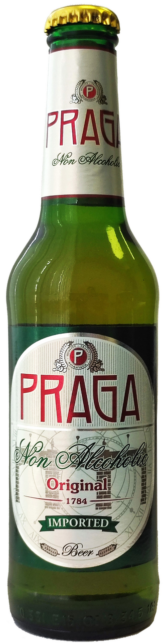 Изображение товара Пиво PRAGA Светлое безалкогольное 0.33 л