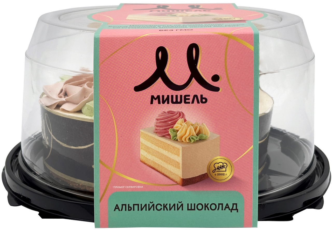 Торт Мишель Альпийский шоколад, 650г