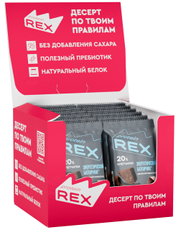 50Г БАТОНЧИК PROTEINREX ДВОЙНОЙ ШОКОЛАД Б/САХАРА