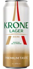 Пиво Krone Lager Biere светлое, 0.45л