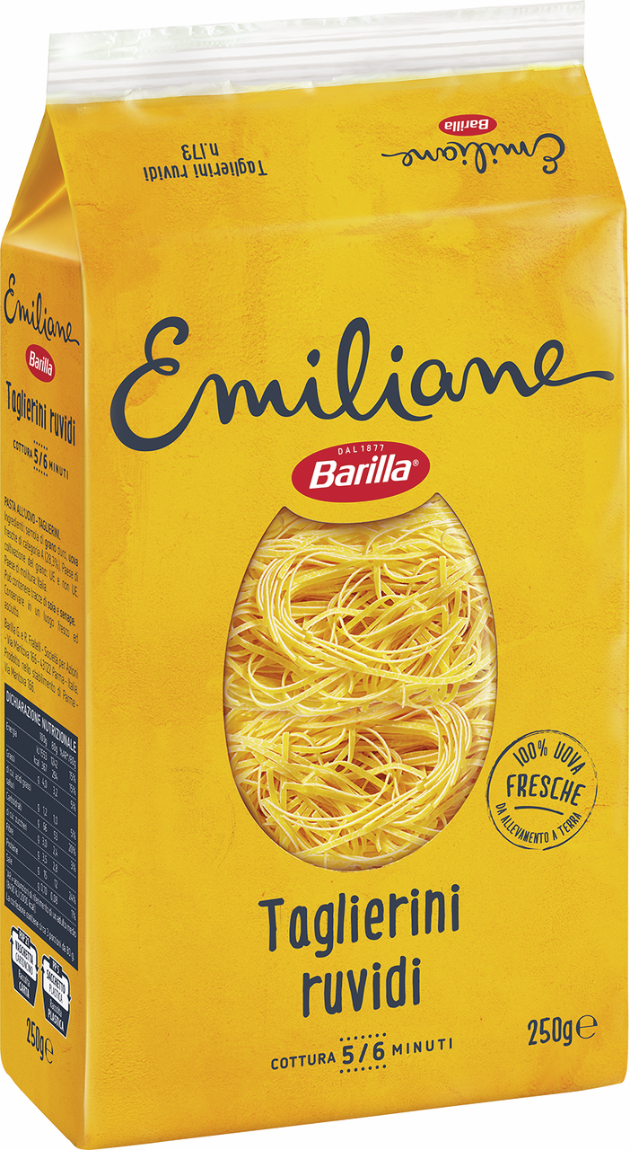 Изображение товара Макароны Barilla Тальерине яичные, 250г