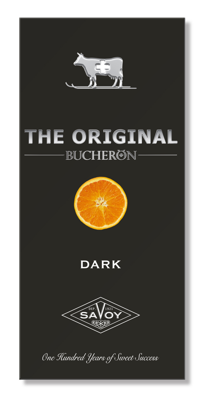 Шоколад Bucheron горький с апельсином, 90г
