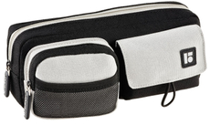 Пенал Berlingo Gray Pocket Duo мягкий 1 отделение, 210 x 80 x 40мм