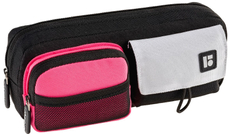Пенал Berlingo Navy Pocket Duo мягкий 1 отделение, 210 x 80 x 40мм