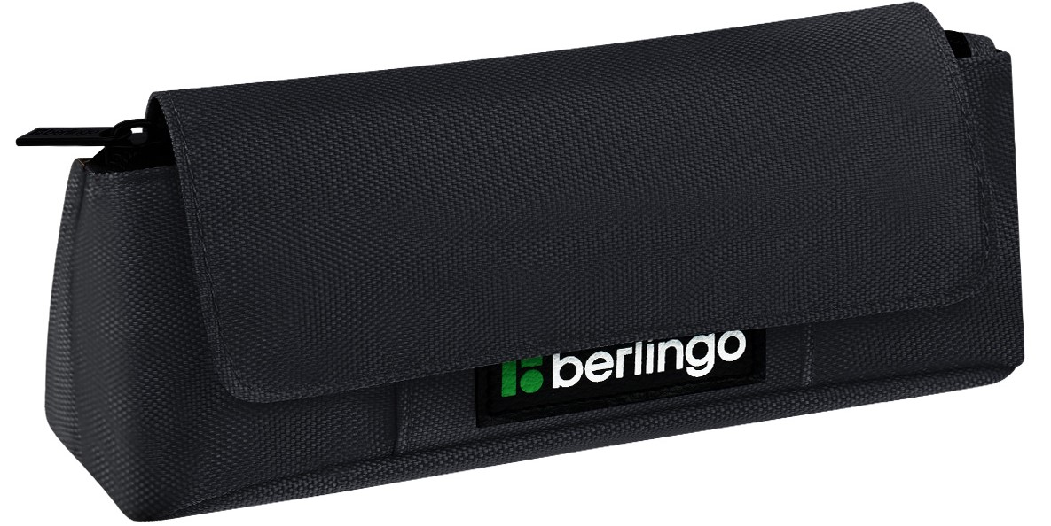 Пенал Berlingo Black focus мягкий 1 отделение, 215 x 90 x 45мм