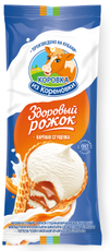 Мороженое пломбир Коровка из Кореновки вареная сгущенка, 100г