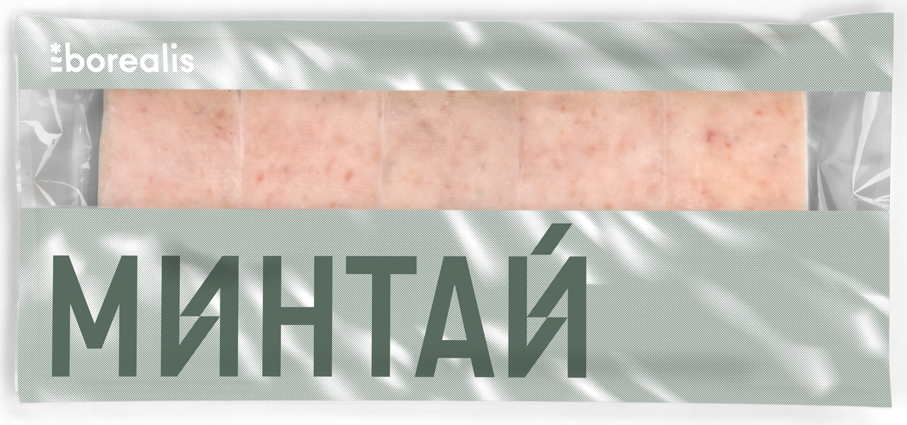 Фарш из минтая Borealis замороженное, 750г