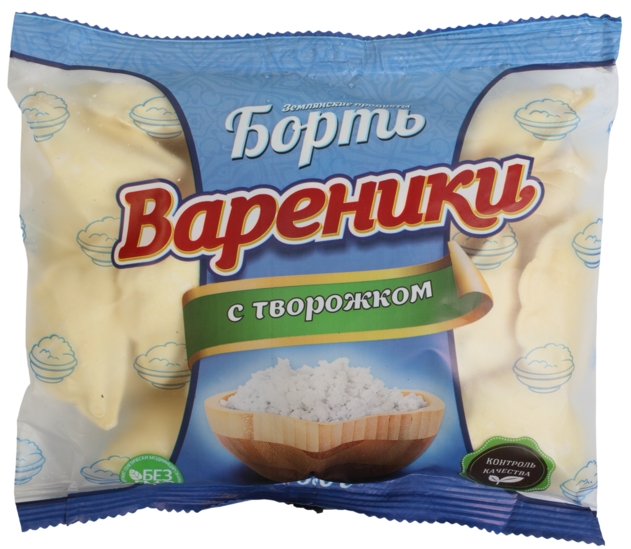 Вареники Борть с творожком замороженные, 350г
