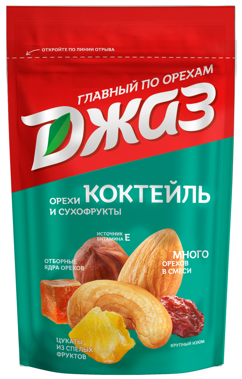 Смесь орехов и сухофруктов Джаз 150г