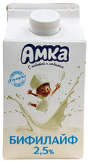 Бифилайф Амка 2.5%, 450г
