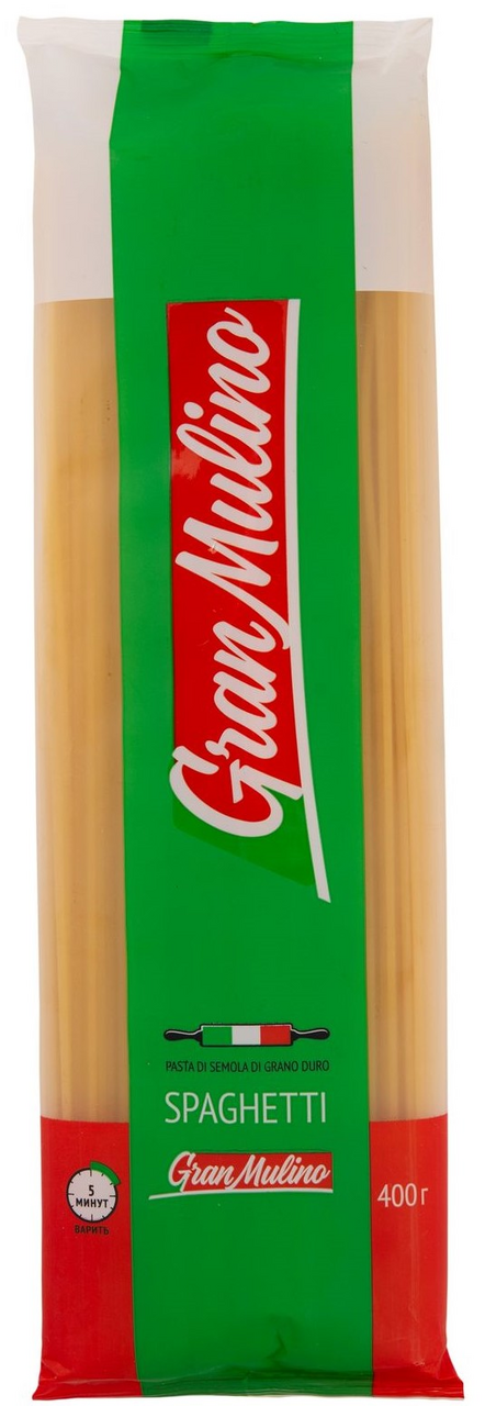 Макароны Granmulino Спагетти №4, 400г