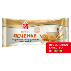 Fine Life Печенье сдобное Лужское со сгущенным молоком, 170г