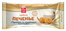 Fine Life Печенье сдобное Лужское со сгущенным молоком, 170г