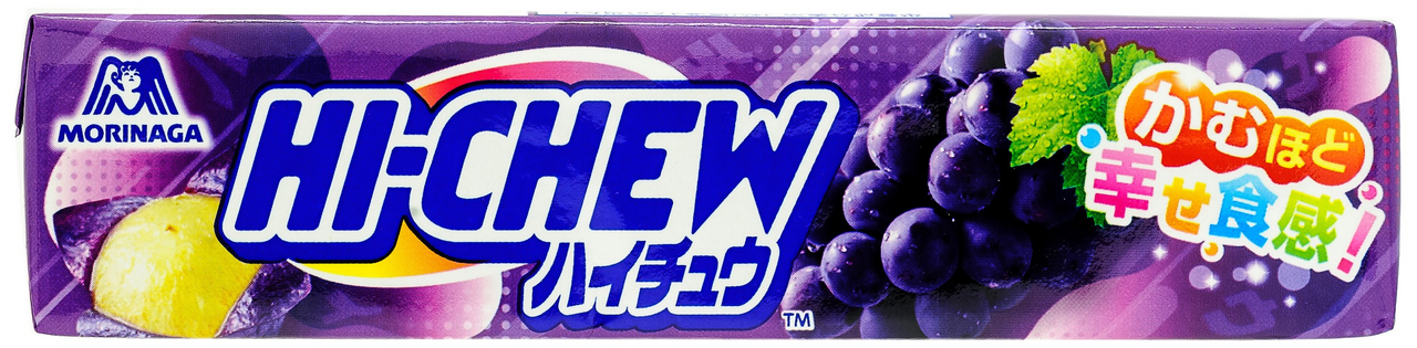 55Г КОНФЕТЫ ЖЕВАТЕЛЬНЫЕ MORINAGA HI-CHEW ВИНОГРАД