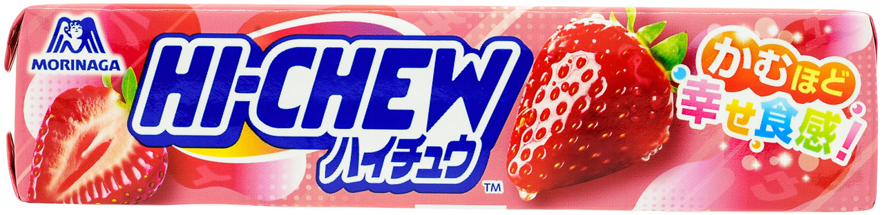 55Г КОНФЕТЫ ЖЕВАТЕЛЬНЫЕ MORINAGA HI-CHEW КЛУБНИКА