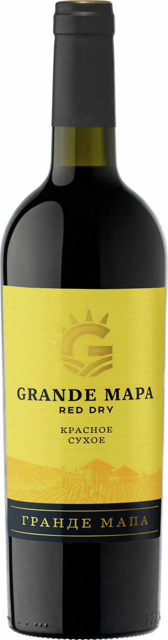 Вино Grande mapa красное сухое, 0.75л
