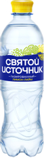Вода Святой Источник лимон и лайм газированная, 500мл