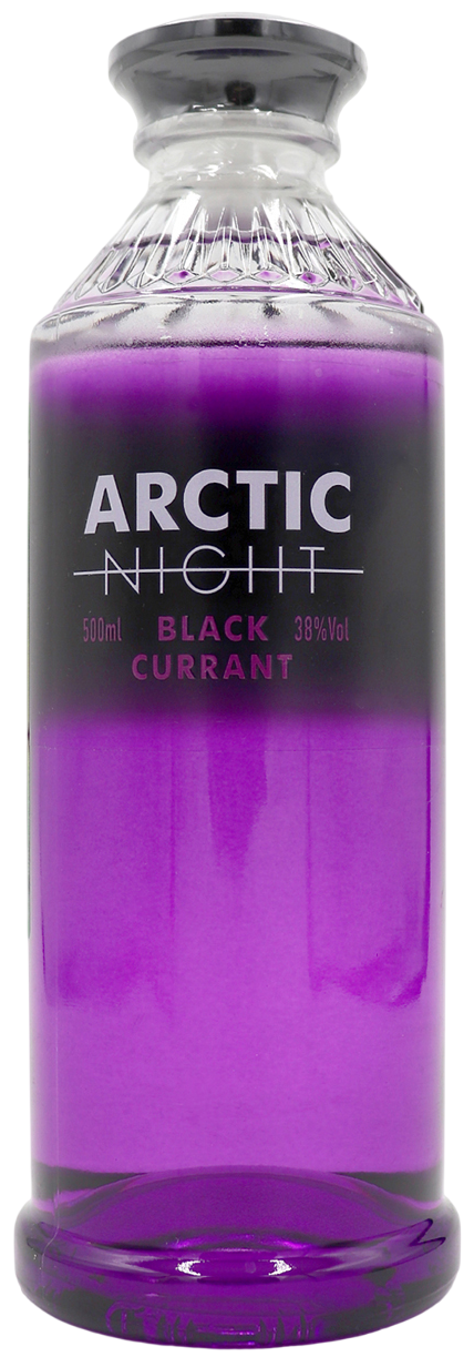 Настойка горькая Arctic Night черная смородина, 0.5л