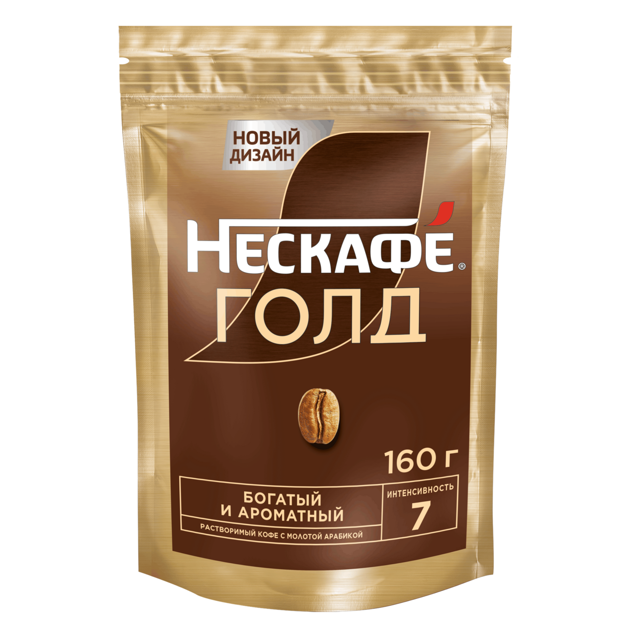Кофе Нескафе Голд растворимый, 170г
