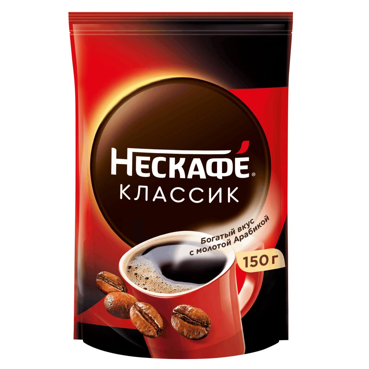 Кофе Нескафе Классик растворимый, 150г
