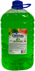 Жидкое мыло Cristal Зеленое яблоко с добавлением глицерина, 5л