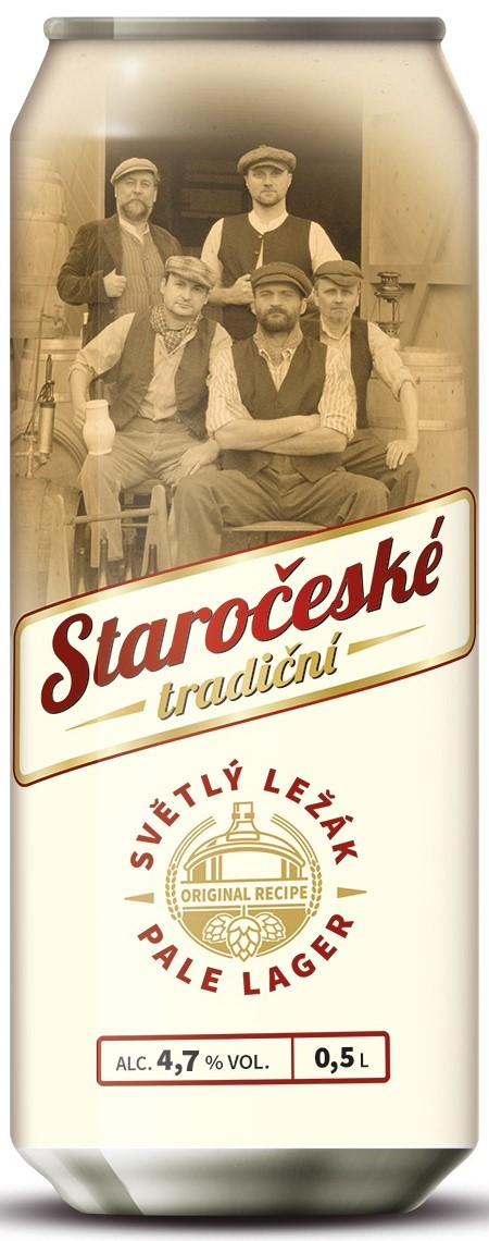 Пиво Staroceske Tradicni светлое, 0.5л