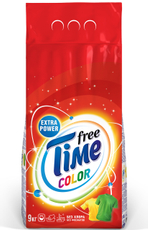 Стиральный порошок Free Time Color автомат, 9кг