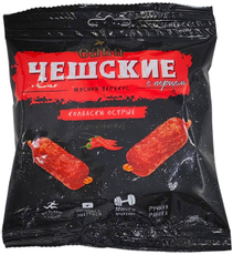 Колбаски Сава Чешские с перцем сырокопченые, 50г