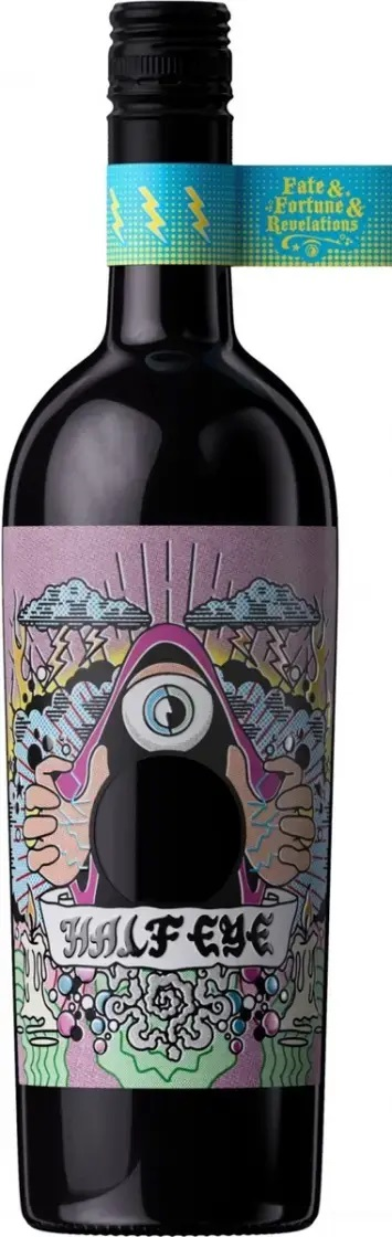 Вино Half Eye красное полусухое, 0.75л