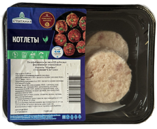 Котлеты куриные Иловлинские цыплята рубленые охлажденные, 400г