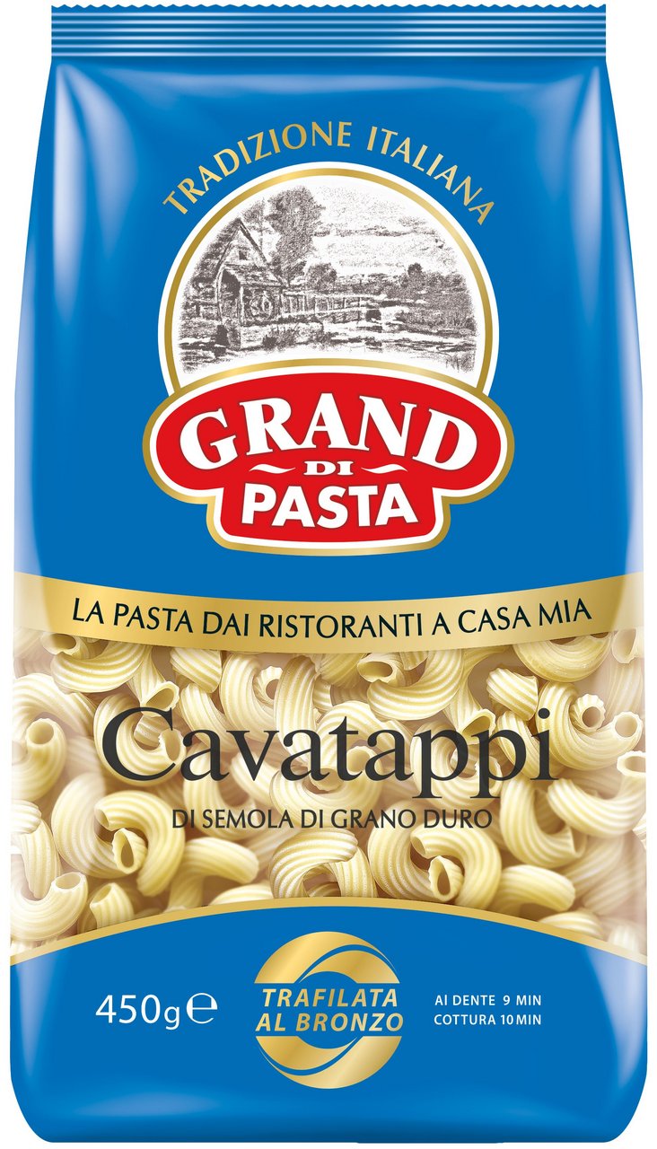 Изображение товара Макароны Grand di Pasta Каватаппи высший сорт, 450г