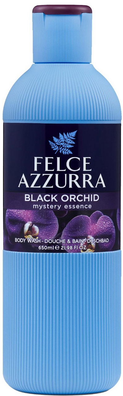 Гель для душа Felce Azzurra парфюмированный черная орхидея, 650мл