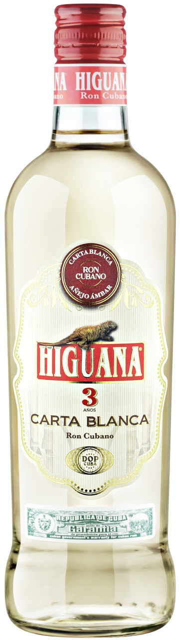 Ром Higuana Carta Blanca 3 года, 0.7л