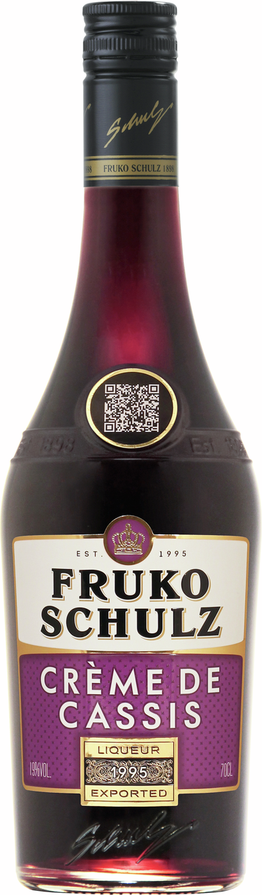 Изображение товара Ликер Fruko Schulz Creme de Cassis, 0.7л Изображение товара Ликер Fruko Schulz Creme de Cassis, 0.7л