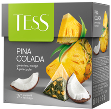 Чай зеленый Tess Пина Колада (1.8г x 20шт), 36г