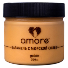 Мороженое молочное Amore Карамель с морской солью, 250г