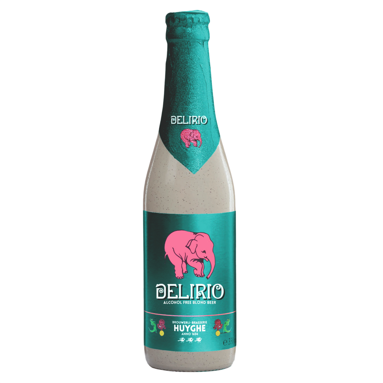 Изображение товара Безалкогольное пиво Delirio Blond светлое 0,33л с богатым вкусом Изображение товара Безалкогольное пиво Delirio Blond светлое 0,33л с богатым вкусом