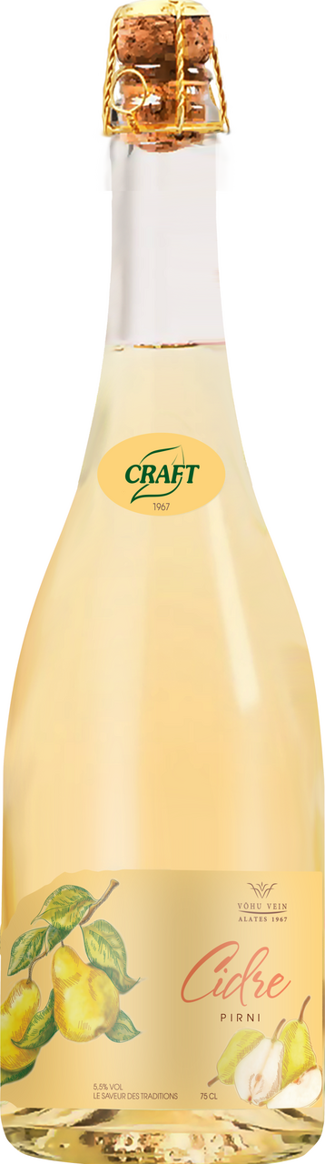 Сидр Craft грушевый полусухой, 0.75л