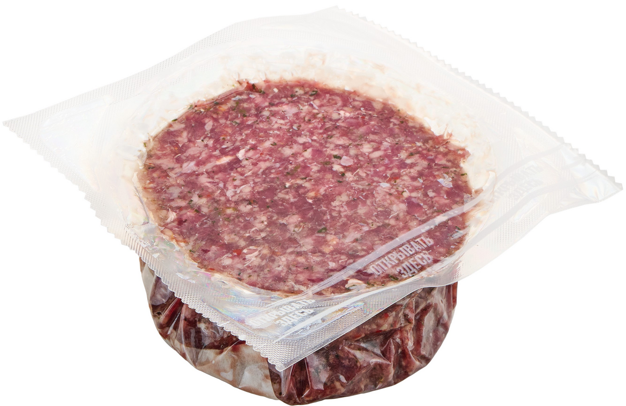 Бургер из говядины Мираторг Black Angus Халапеньо охлажденный, 300г