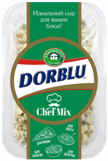 Сыр Dorblu Chef Mix с голубой плесенью 50%, 100г