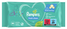 Салфетки влажные Pampers Fresh Clean, 80шт
