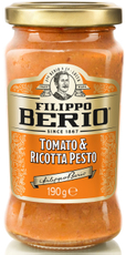 Соус Filippo Berio Песто томат и сыр рикотта, 190г