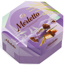 Конфеты Merletto с воздушным рисом, 150г