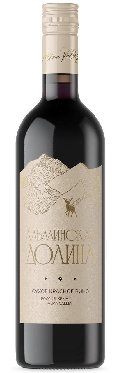 Изображение товара Вино Alma Valley Альминская долина красное сухое, 0.75л Изображение товара Вино Alma Valley Альминская долина красное сухое, 0.75л