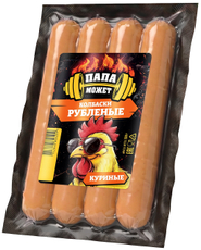 Колбаски Папа Может рубленые куриные, 320г