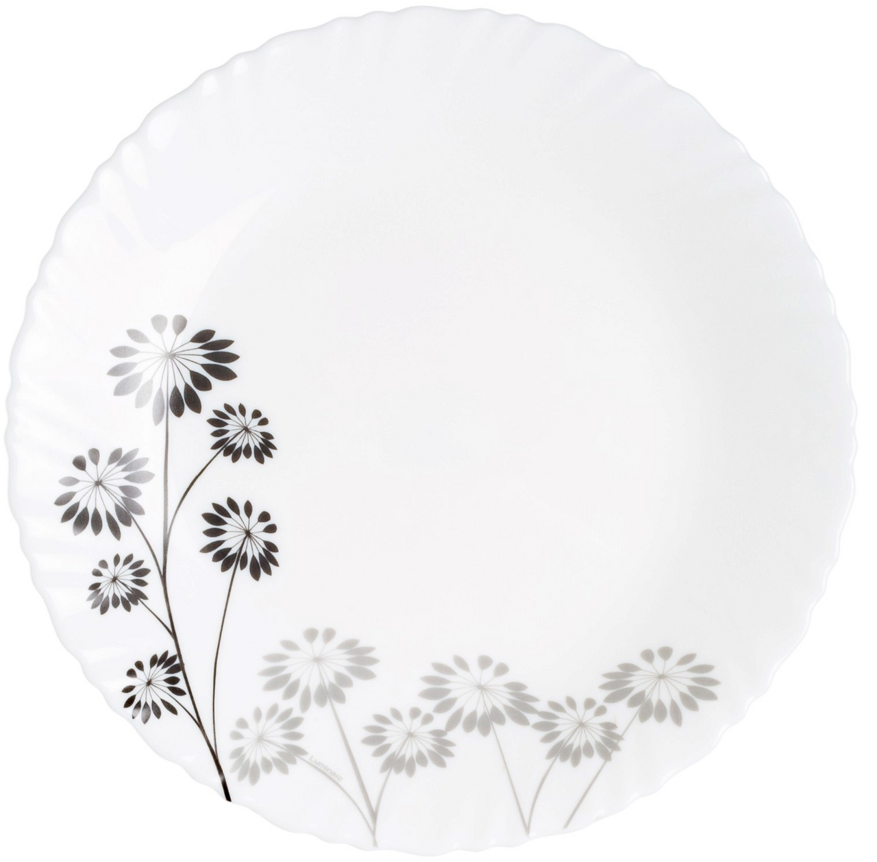 Изображение товара Обеденная тарелка Luminarc Forever Floral 25см - стильная и прочная Изображение товара Обеденная тарелка Luminarc Forever Floral 25см - стильная и прочная