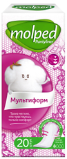 Прокладки ежедневные Molped Мультиформ, 20шт