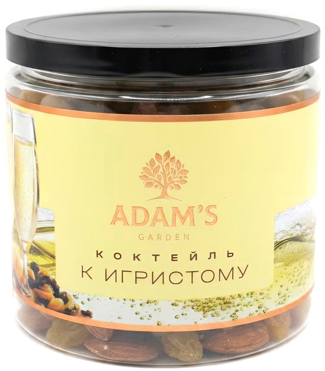 Коктейль Adam's Garden орехи и фрукты к игристому, 175г